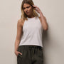 Slub Jersey Muscle Tank in White | James Perse Los Angeles