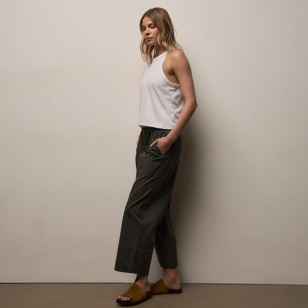 Slub Jersey Muscle Tank in White | James Perse Los Angeles