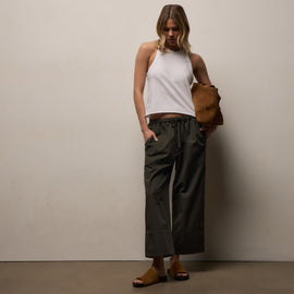Suede Tote - Tabacco