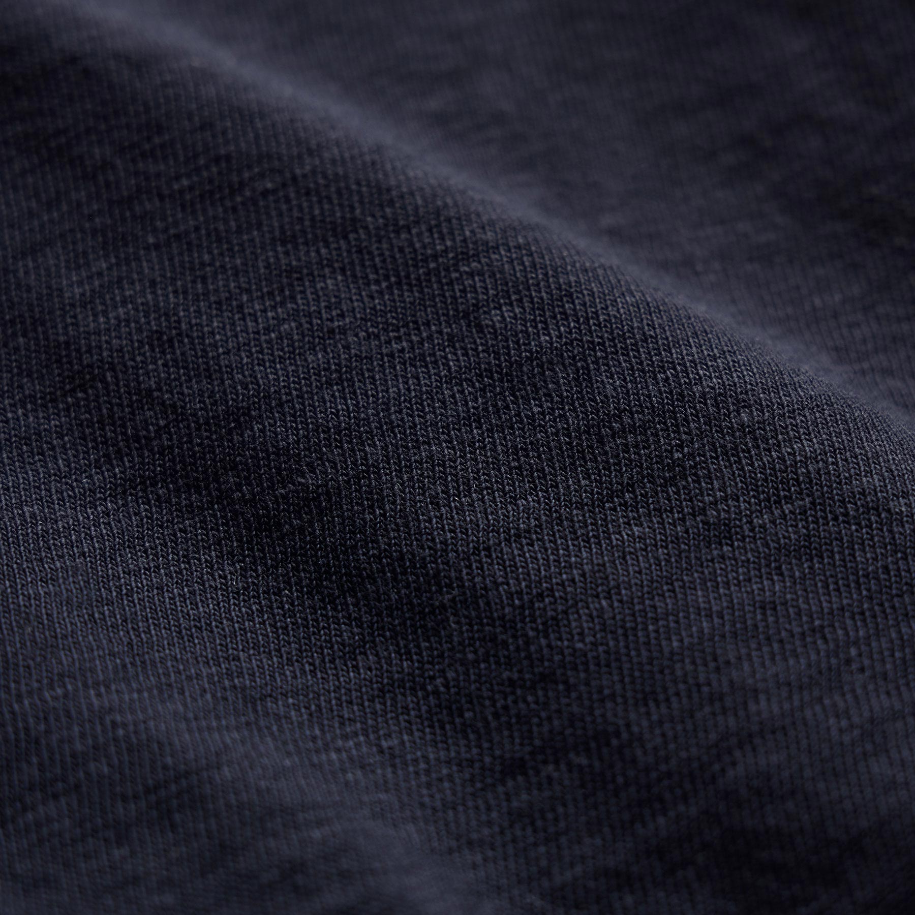 Slub Jersey Open Polo in Classic Navy | James Perse Los Angeles