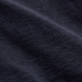 Slub Jersey Open Polo in Classic Navy | James Perse Los Angeles