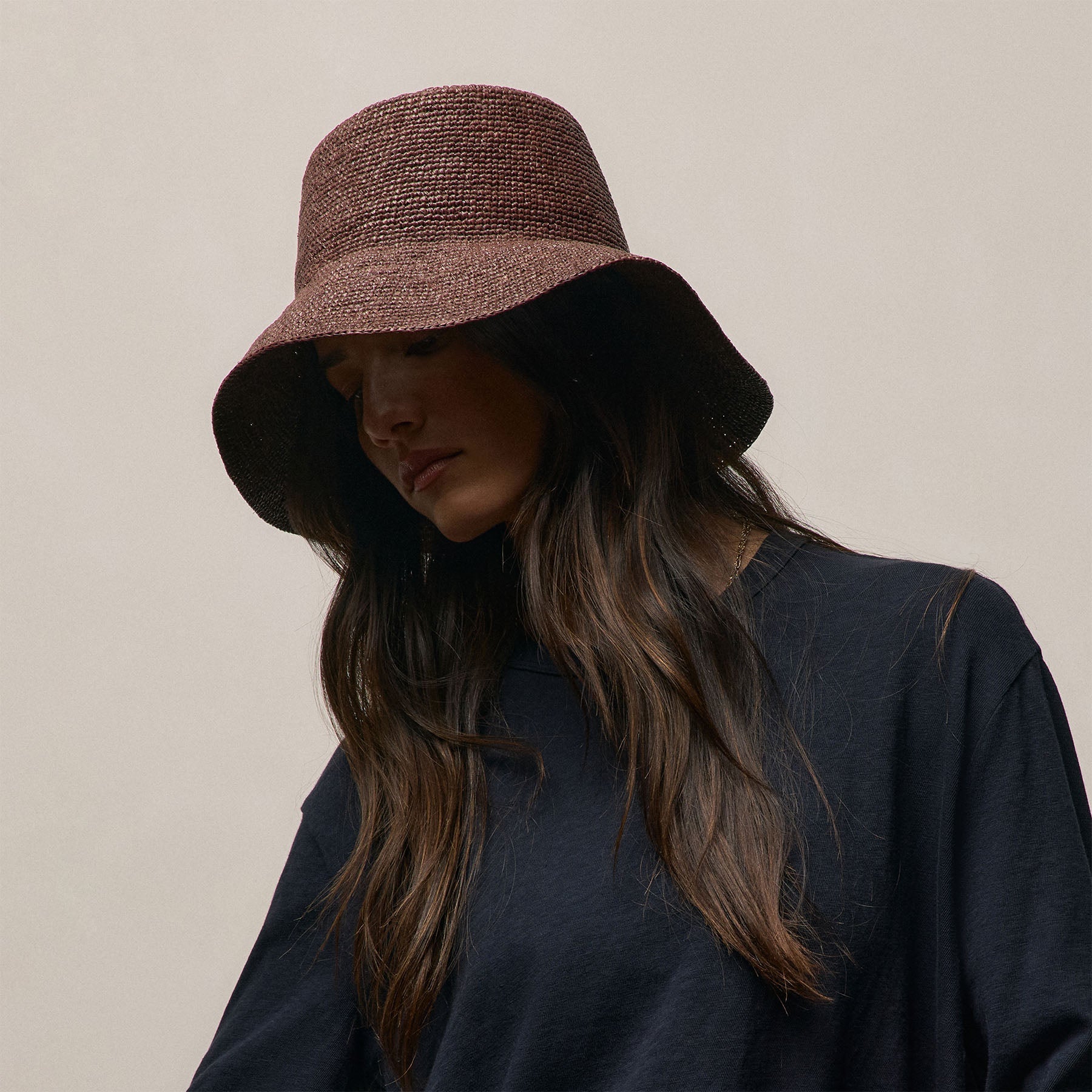 Slub Jersey Long Sleeve Tee in Classic Navy | James Perse Los Angeles