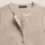 Slub Jersey Henley Tank in Stone Pigment | James Perse Los Angeles