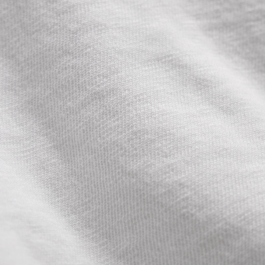 Slub Jersey Henley Tank in White | James Perse Los Angeles