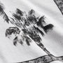 Slub Jersey Relaxed Graphic Tee in White/Black | James Perse Los Angeles