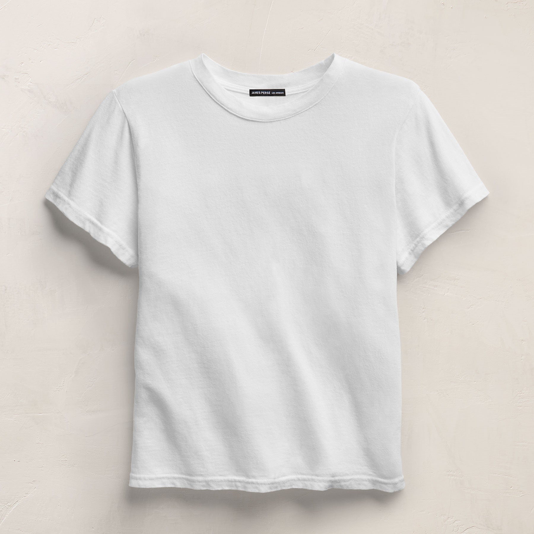 Slub Jersey Classic Tee - White | James Perse