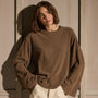Slub Jersey Wide Long Sleeve Tee in Fox Pigment | James Perse Los Angeles