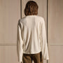 Slub Jersey Wide Long Sleeve Tee in White | James Perse Los Angeles