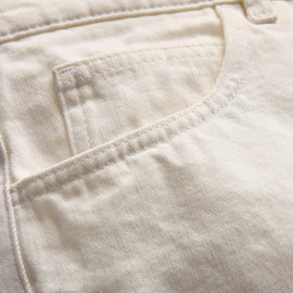 Relaxed Fit Jean in Off White | James Perse Los Angeles