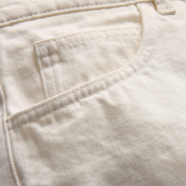Relaxed Fit Jean in Off White | James Perse Los Angeles