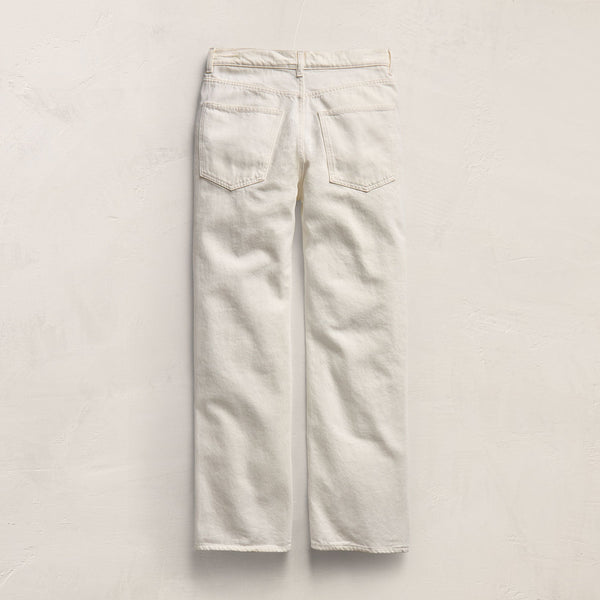 Relaxed Fit Jean in Off White | James Perse Los Angeles