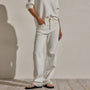 Relaxed Fit Jean in Off White | James Perse Los Angeles