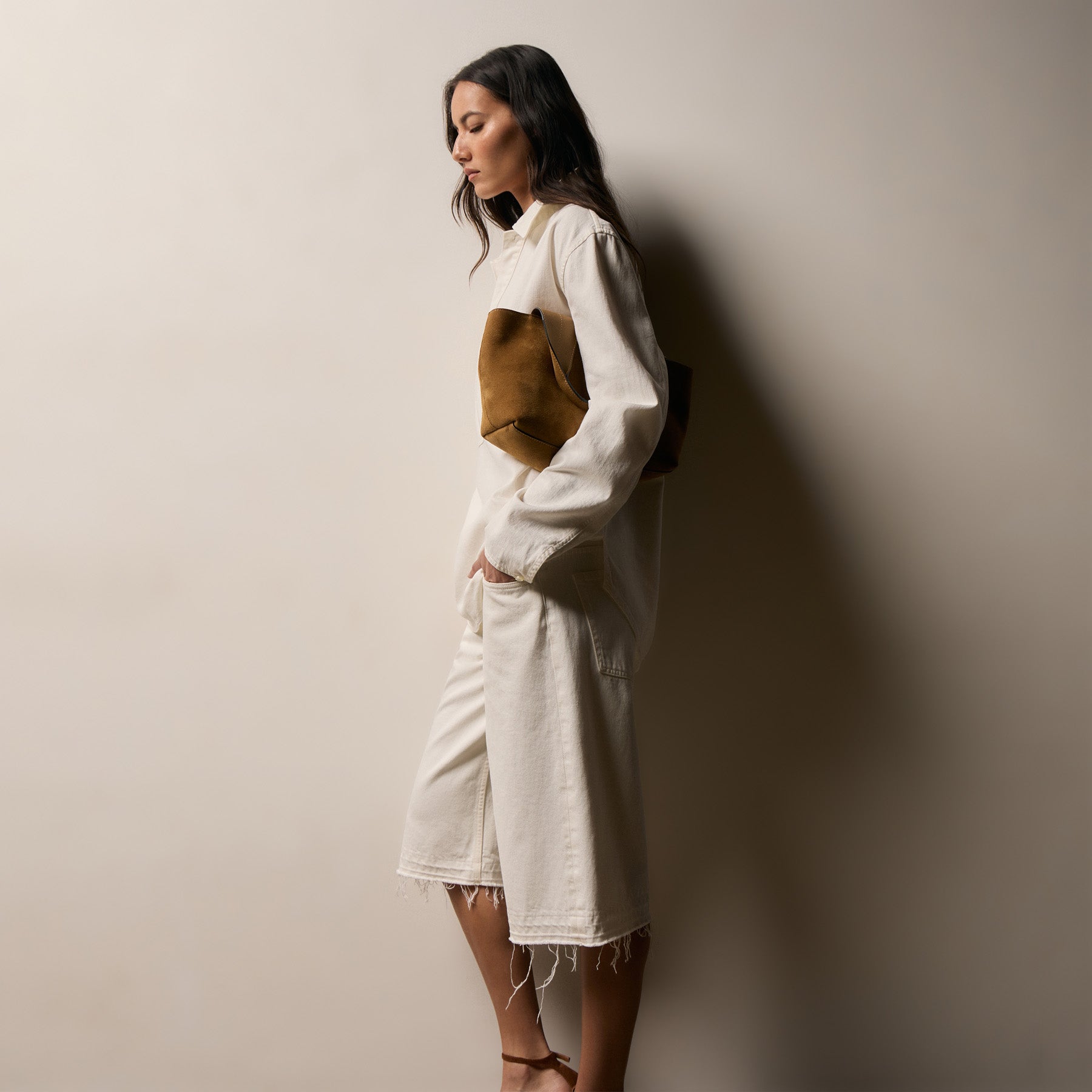 Relaxed Jort in Coastal Cloud | James Perse Los Angeles