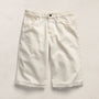 Relaxed Jort in Off White | James Perse Los Angeles