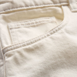 Relaxed Jort in Off White | James Perse Los Angeles