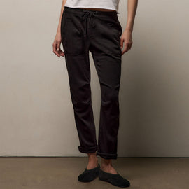 Soft Drape Pant in Black | James Perse Los Angeles