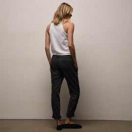 Soft Drape Pant in Carbon Pigment | James Perse Los Angeles