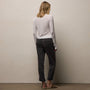 Soft Drape Pant in Carbon Pigment | James Perse Los Angeles