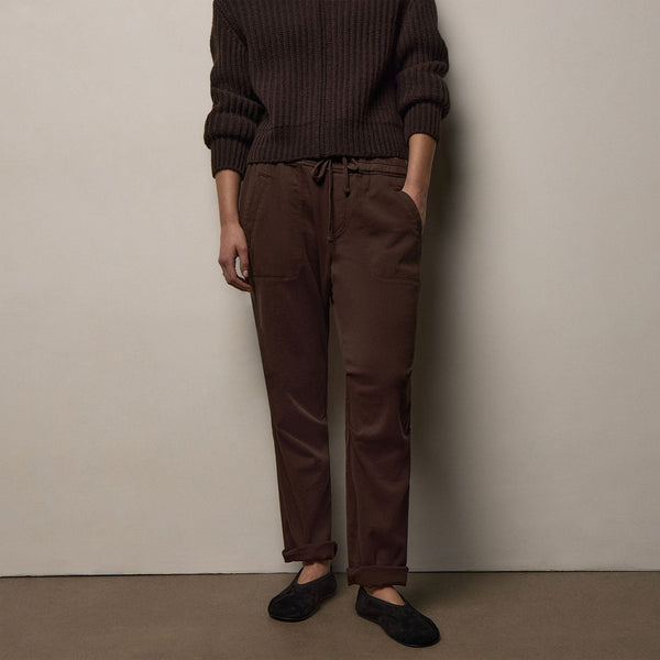 Soft Drape Pant in Porcupine | James Perse Los Angeles