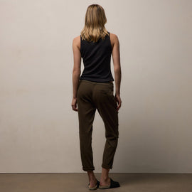 Soft Drape Pant in Smoky Green Pigment | James Perse Los Angeles