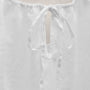 Linen Strappy Tie Cami in White | James Perse Los Angeles