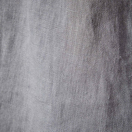 Gathered Linen Top in Breeze Pigment | James Perse Los Angeles