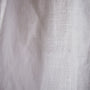 Gathered Linen Top in White | James Perse Los Angeles