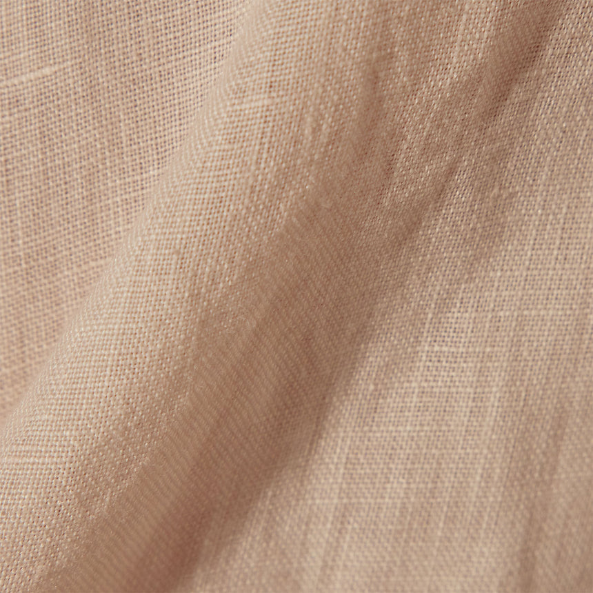 Cotton Linen Twill Boxy Fit Shirt in Zephyr Pigment | James Perse Los Angeles