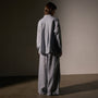 Linen Oversized Shirt in Grey Sky Pigment | James Perse Los Angeles