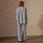 Linen Oversized Shirt in Open Sky Pigment | James Perse Los Angeles