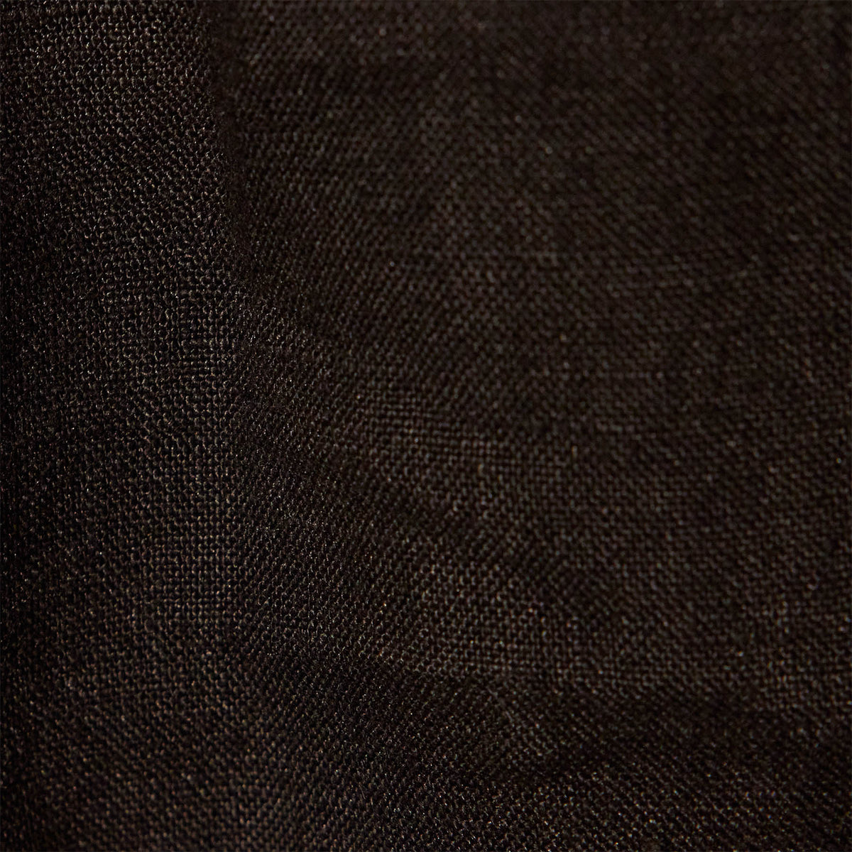 Linen Gathered Blouse in Black | James Perse Los Angeles