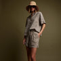 Lightweight Linen Short in Silt Pigment | James Perse Los Angeles