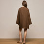 Lightweight Linen Tunic Dress in Cocoa Pigment | James Perse Los Angeles