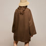 Lightweight Linen Tunic Dress in Cocoa Pigment | James Perse Los Angeles