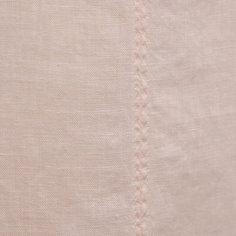 Lightweight Linen Tunic Dress in Light Rose Quartz Pigment | James Perse Los Angeles
