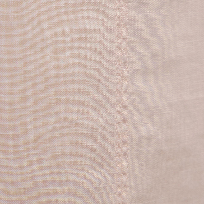 Lightweight Linen Tunic Dress in Light Rose Quartz Pigment | James Perse Los Angeles