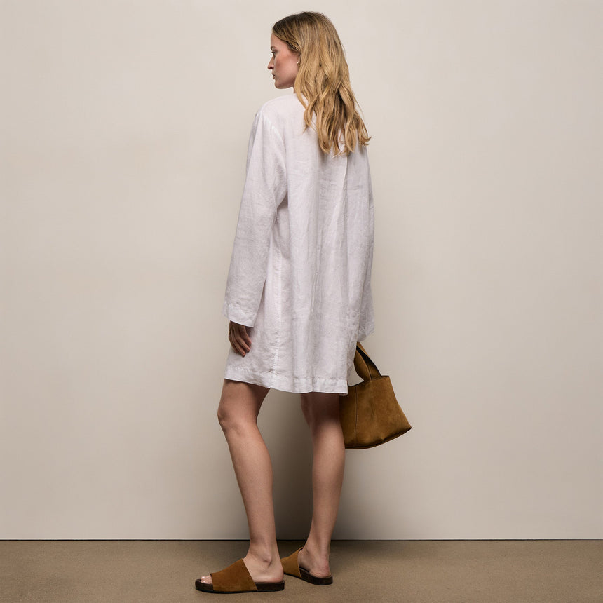 James Perse Lightweight Linen Tunic Dress