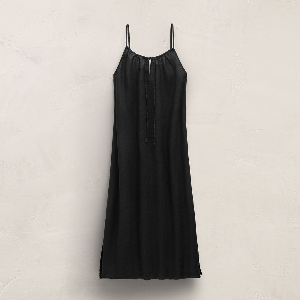 james perse halter dress Linen - Grey Sky Pigment cf-size-44-eu-11-us