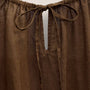 Lightweight Linen Strappy Cami Dress In Cocoa Pigment | James Perse Los Angeles