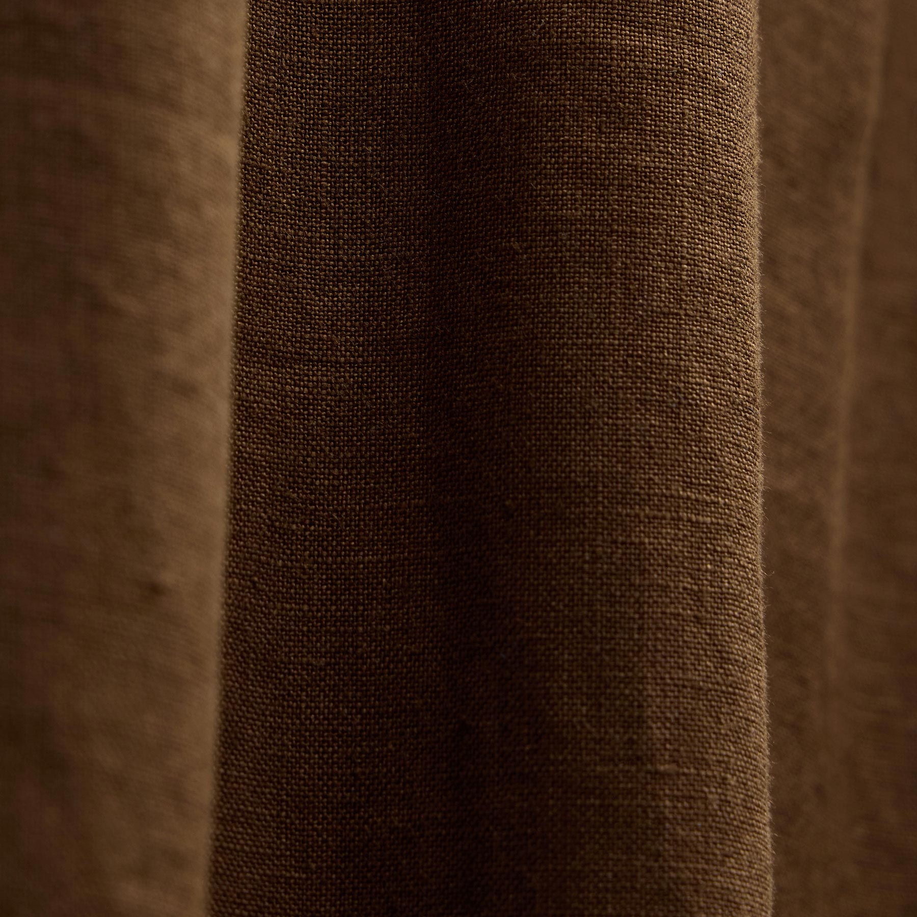 Lightweight Linen Strappy Cami Dress In Cocoa Pigment | James Perse Los Angeles