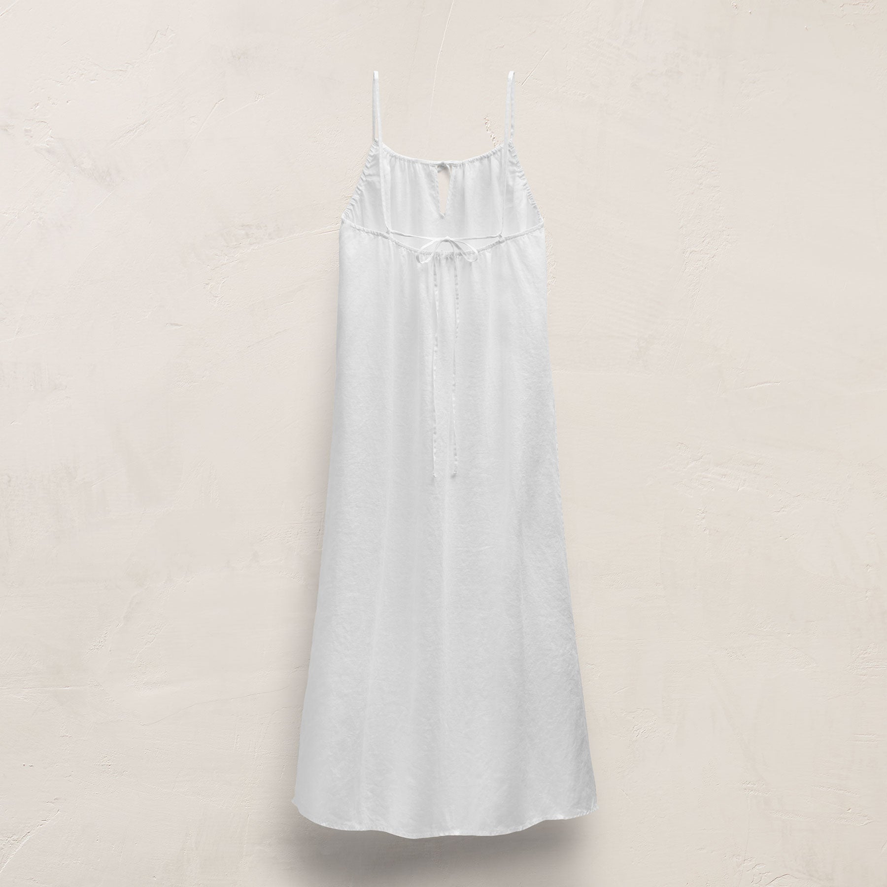 James Perse Lightweight Linen Strappy Cami Dress