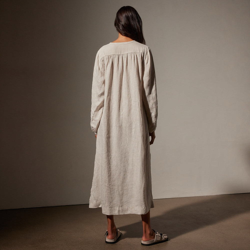 james perse white linen dress James Perse White Linen Dress