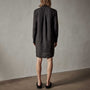 Lightweight Linen Shirt Dress in Black | James Perse Los Angeles