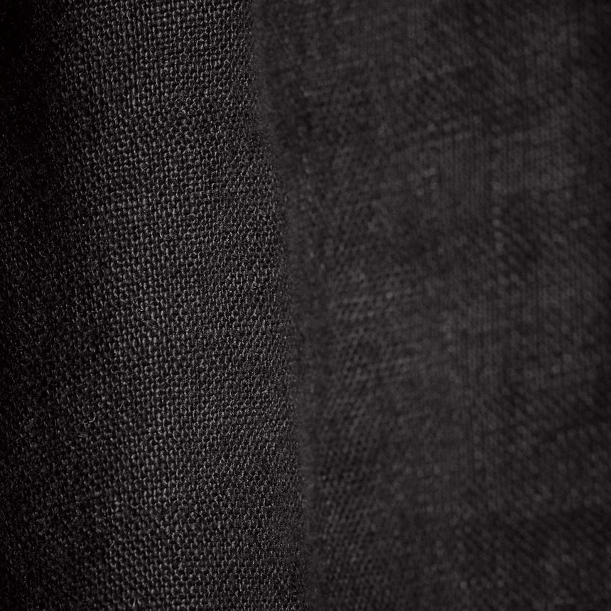 Lightweight Linen Shirt Dress in Black | James Perse Los Angeles
