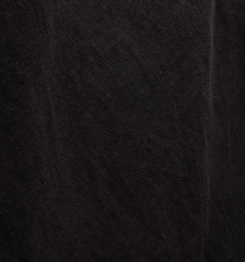 Linen Halter Dress in Black | James Perse Los Angeles