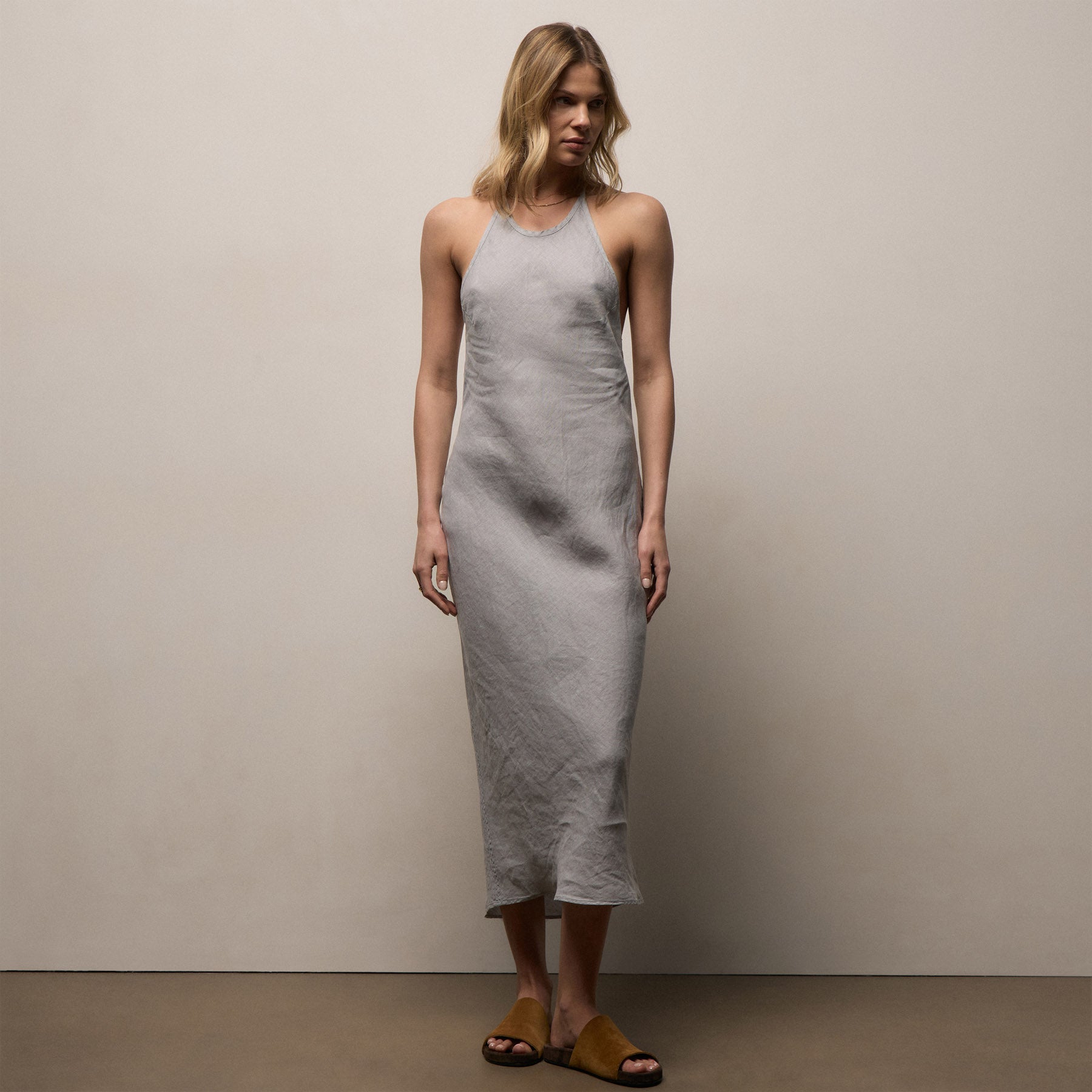 Linen Halter Dress from James Perse - $225