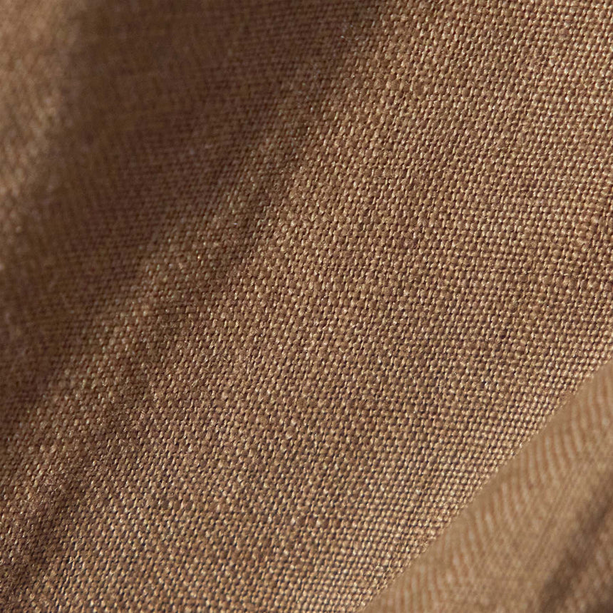 Linen Shirt Dress in Cashew Pigment | James Perse Los Angeles