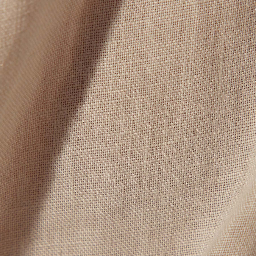 Garment Dye Linen Pin Tuck Dress in Salt Pigment | James Perse Los Angeles