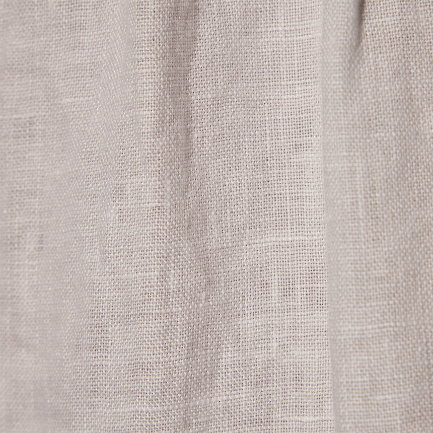 Linen Gathered Tube Dress in White | James Perse Los Angeles