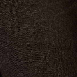 Gathered Linen Dress in Black | James Perse Los Angeles